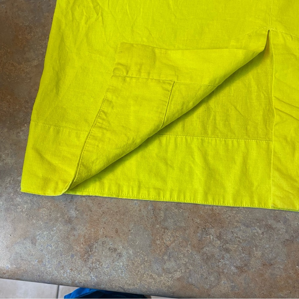 FARM Rio Neon Yellow Leaf Cutout Midi Dress - Picture 5 of 16